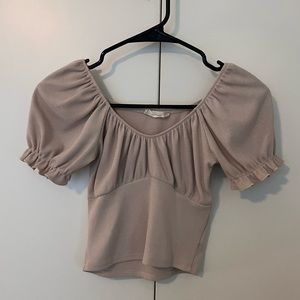 ❌SOLD❌Altar’d State Puff Sleeve Top